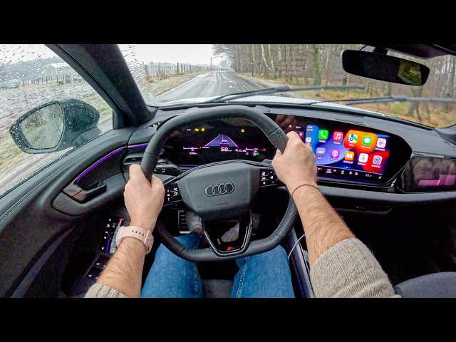 NEW Audi A5 B10 2025 (2.0 TDI 204 hp) | POV Test Drive #2309 Joe Black