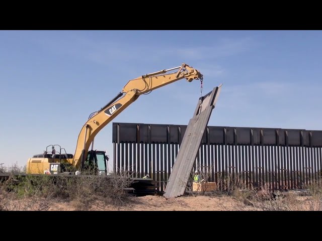 Border Barrier Replacement Project at Santa Teresa