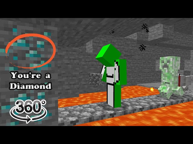 You're a Diamond Ore and DREAM  just found you…