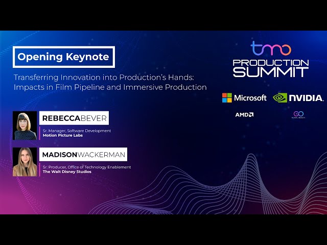 Opening Keynote Day 1 | PRODUCTION SUMMIT LOS ANGELES 2024