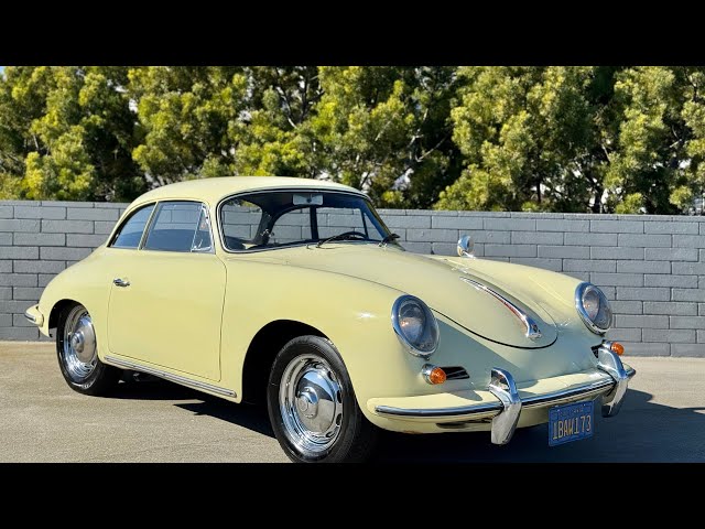 1962 Porsche 356 Notchback