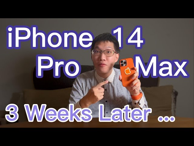 iPhone 14 Pro Max 3 WEEKS after! Dynamic Island GOOD? Is Always-on display practical? 48MP GREAT?