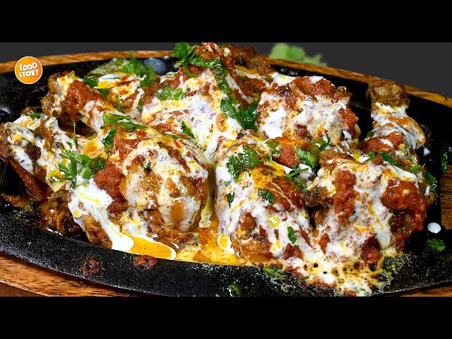 Sizzling Chicken Tandoori Recipe,Chicken Recipe by Samina Food Story