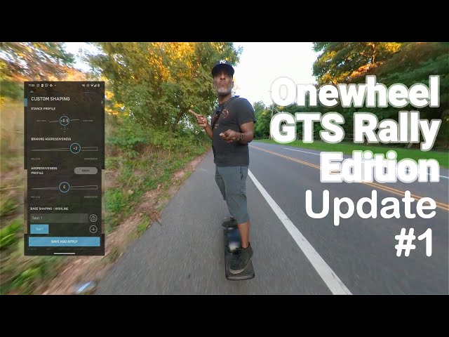 Onewheel GTS Rally Edition: Update 1