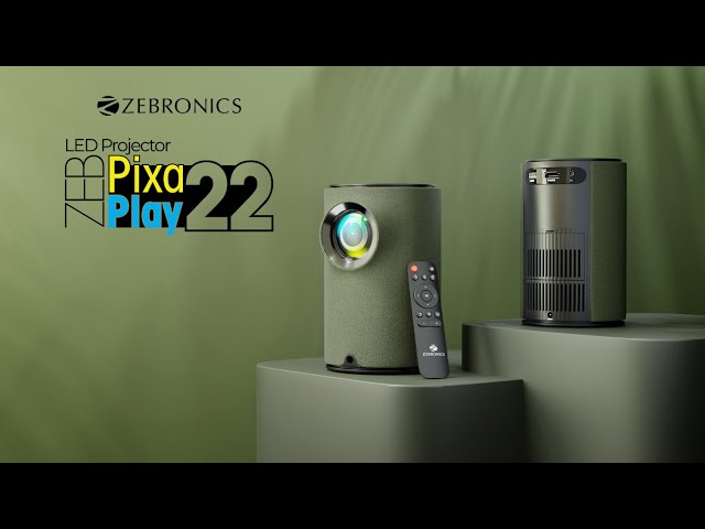 Zebronics | ZEB PixaPlay 22 Smart LED Projector