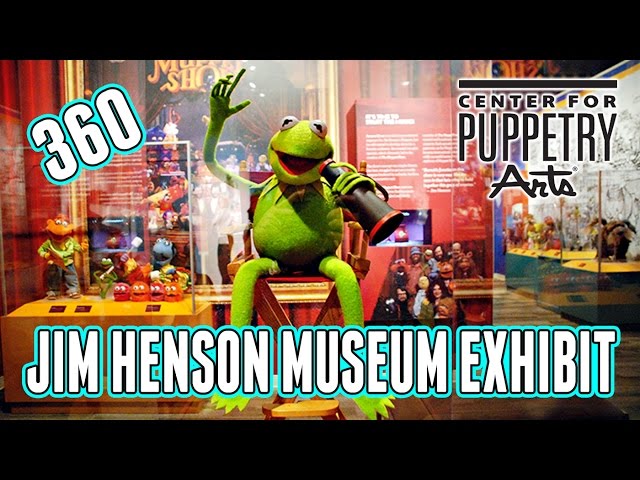 The Muppets Jim Henson Collection 360 4k Walkthrough - Center For Puppetry Arts In Atlanta!