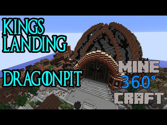 Kings Landing - Dragonpit | Game of Thrones in Minecraft 360 Degrees