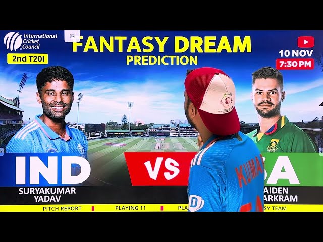 IND vs SA 2nd T20 Match Dream11 Prediction | India vs South Africa Dream11 Team PredictionI Kumar508