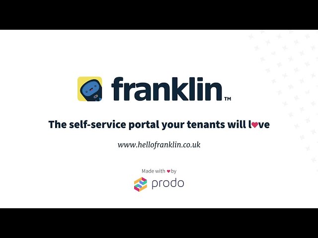 Introducing Franklin - the self-service portal your tenants will love ❤️