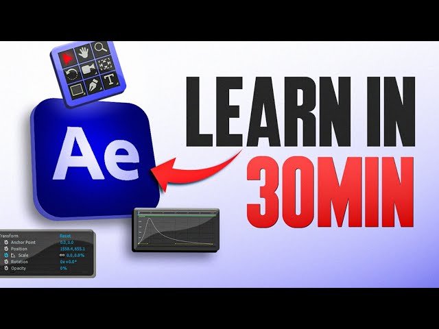 Learn After Effects 2024: Beginners Tutorial