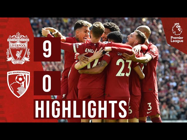 HIGHLIGHTS: Liverpool 9-0 Bournemouth | Record-breaking NINE goals at Anfield!