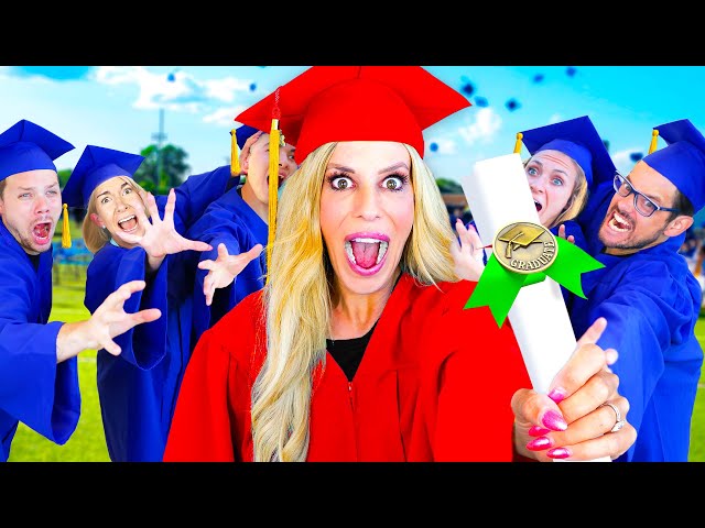 First To GRADUATE Wins My YOUTUBE Channel