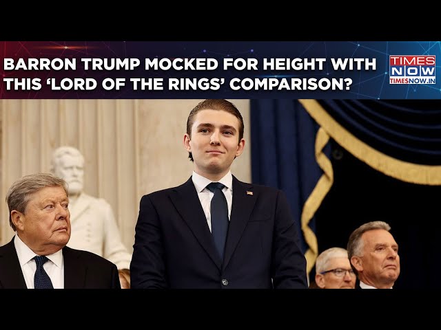 Barron Trump Mocked For Height, Compared To This ‘Lord Of The Rings’ Character| Angry Netizens Say