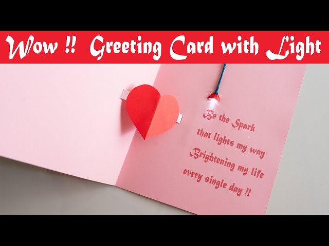 Valentine's Day Cards That Actually Light Up