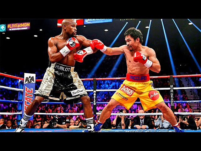 Floyd Mayweather vs Manny Pacquiao - All Significant Strikes