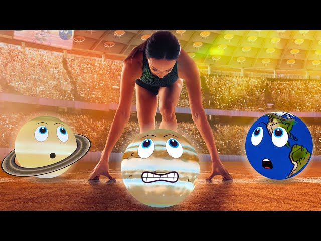 What if the Planets had an Olympics? | Video For Kids | Solar System Planets | Toy Time Town