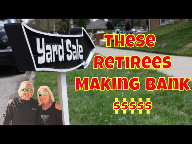 A Couple Retirees Making Cash Going to Garage & Estate Sales Along with Thrift Stores