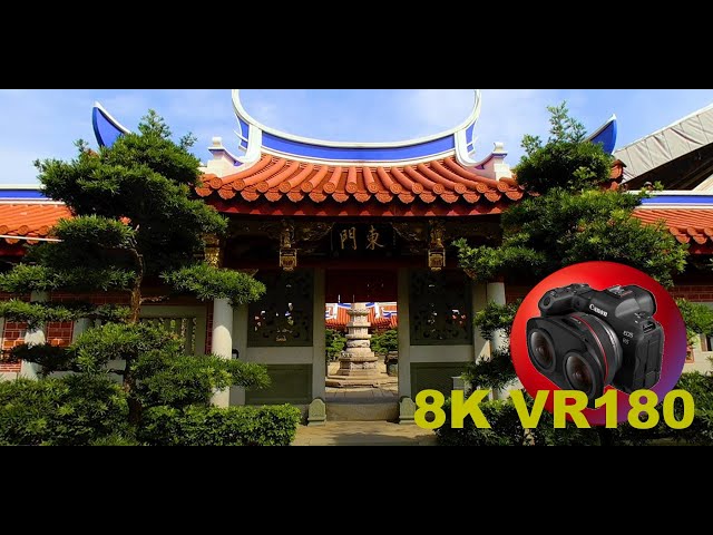 MONASTERY AND TEMPLE IN SINGAPORE Lian Shan Shuang Lin 8K/4K VR180 3D (Travel Videos/ASMR/Music)