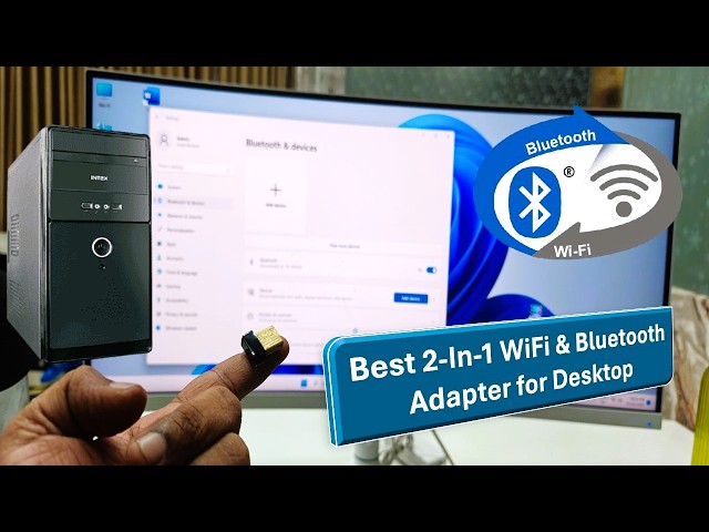 Best 2-In-1 WiFi & Bluetooth Adapter for Desktop (TP Link Archer T2UB Unboxing & How to Use)