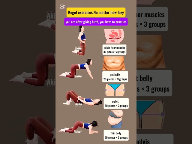 postpartum kegel exercise,#shorts #shortsfeed #yoga #postpartum #kegelexercises #exercise #fitness