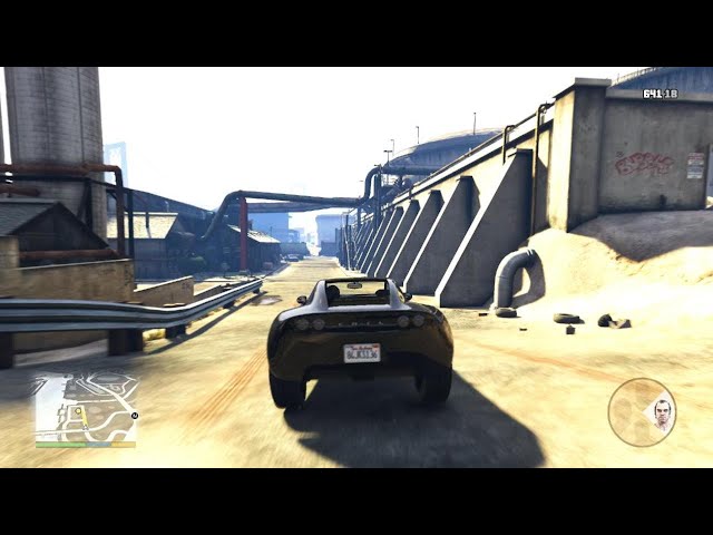 GTA V  trevor takes a dump