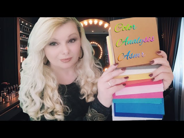 asmr COLOR ANALYSIS ROLEPLAY soft spoken