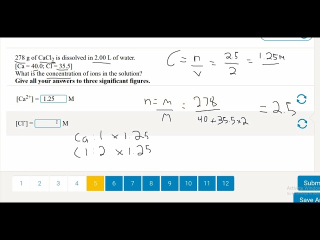 Chemistry Grade 10 Chapter 6