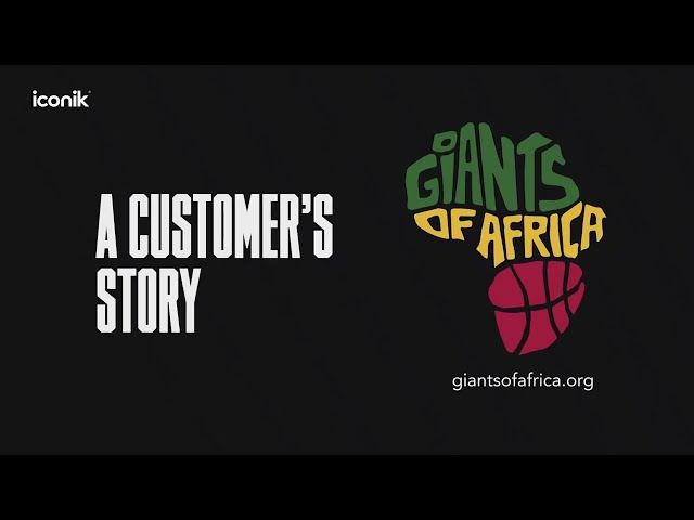 Giants of Africa case study with iconik.io, Backblaze, and CineSys.io