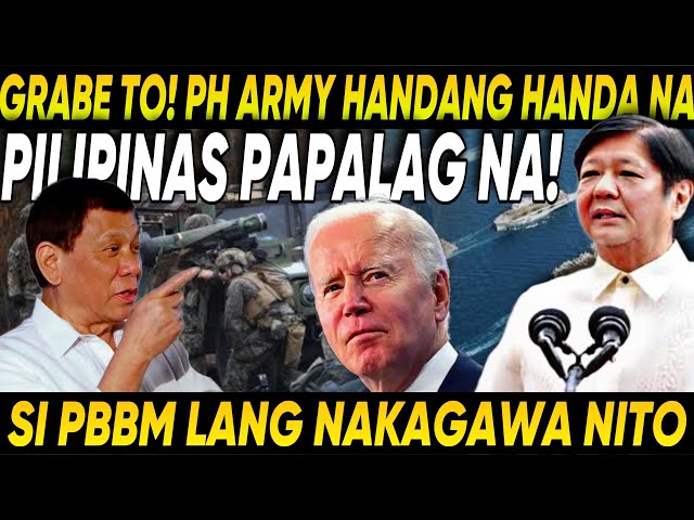 🔴GRABE TO❗️PBBM TINUDO NA❗️PH ARMY NAKAHANDA NA