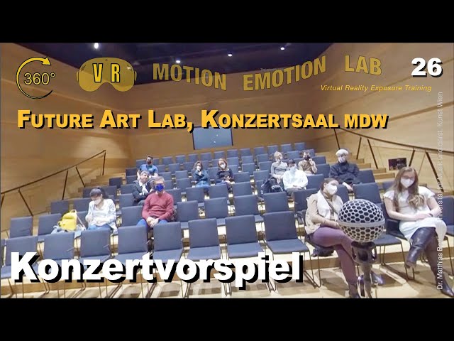 Konzertvorspiel | Future Art Lab, Konzertsaal mdw – VRET (26) DE