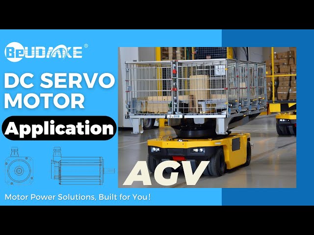 BeUDMKE-DC Servo Motor Apploctaion#1:Heavy DutyAGVAutomated Guided Vehicle