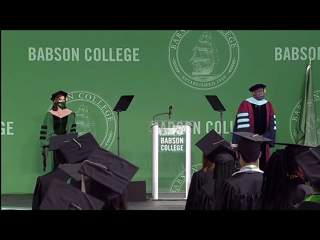 Babson College’s 2020 Undergraduate Commencement Ceremony 8:30am