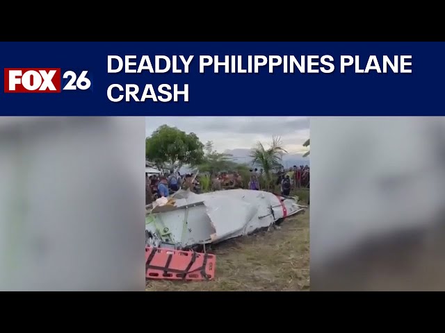 Deadly Philippines plane crash: Four killed in U.S. military plane during routing mission