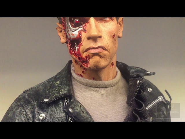 Terminator Battle Damage Premium Format Figure Sideshow Collectibles