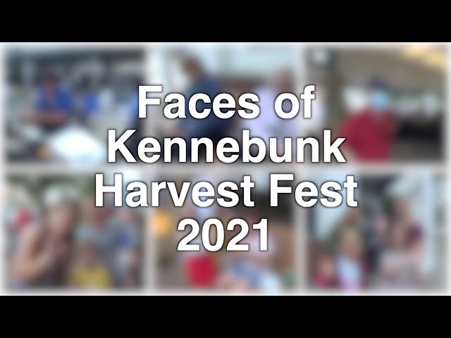 Faces of the Town of Kennebunk - Harvest Fest 2021