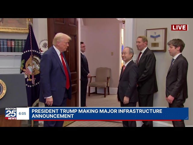 President Trump making major infrastructure announcement