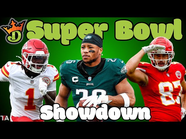 NFL DFS Super Bowl Showdown Picks, Showdown Strategy, and Lineup Building