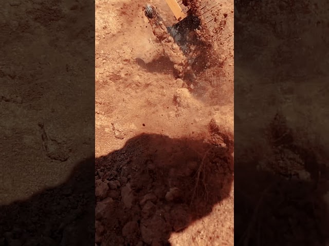 Excavator Sad Falling Down