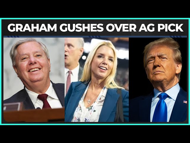 Lindsey Graham Takes Bootlicking To EXTREMES Over AG Pick