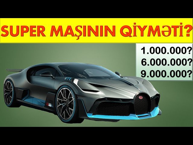 Maşın Testi | Avtomobil Testi |  Maşın Qiymətləri Testi | Bahalı Super Maşınlar