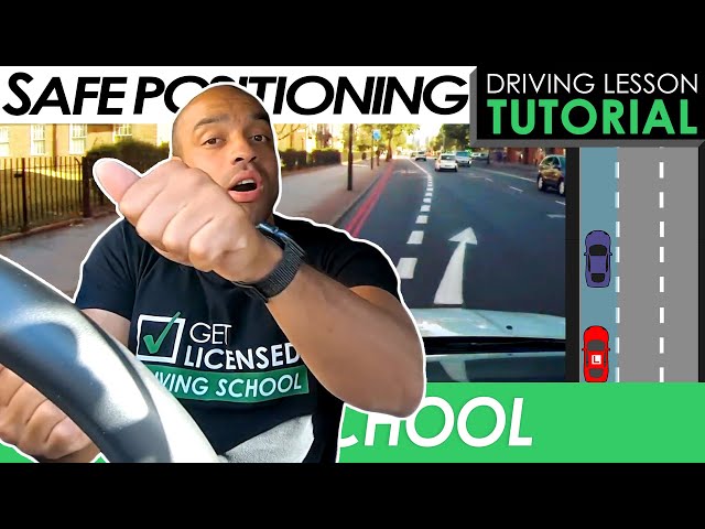 Road Position While Driving With Reference Points | Driving Tutorial | Updated 2023