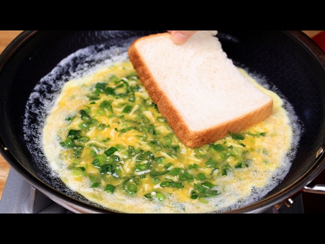 I‘ve never made such a quick breakfast recipe! Simple and delicious sandwich recipe