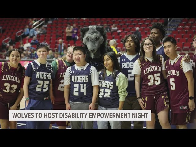 Iowa Wolves to host Disability Empowerment Night on Friday