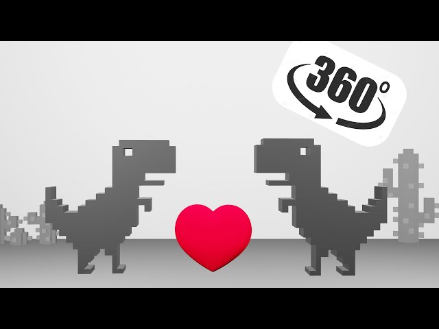 360° Google Dinosaur - Heartbroken T-Rex Adventure VR [2K]