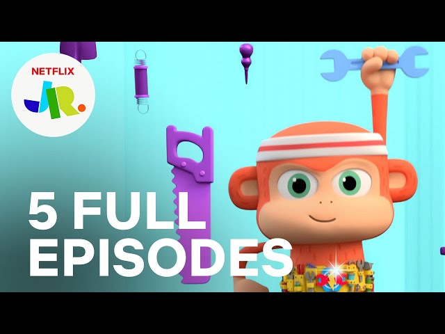 Chico Bon Bon Season 1 FULL EPISODE 5-10 Compilation 🙉 Netflix Jr