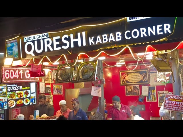 Qureshi kabab Jama masjid Delhi | Qureshi Kabab Corner | Mutton Kabab | Chicken Kabab | Old Delhi