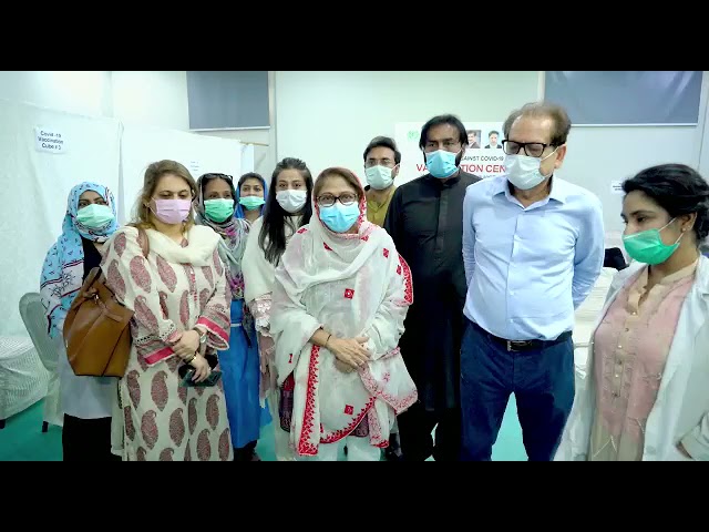 Faryal Talpur Takes First Dose Of COVID-19 Vaccine Arts Council Karachi I pak exclusive tv