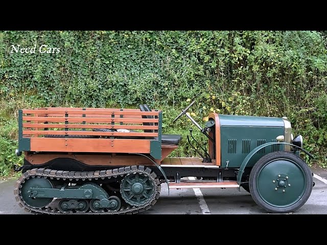 Restored 1931 Citroën Kégresse Half-Track: A Dream Machine for Cross-Country Expeditions