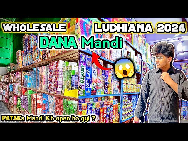 Cheapest pataka shop in Ludhiana dana mandi 2024/Pataka mandi lg gai 2022/Diwali stash 2024