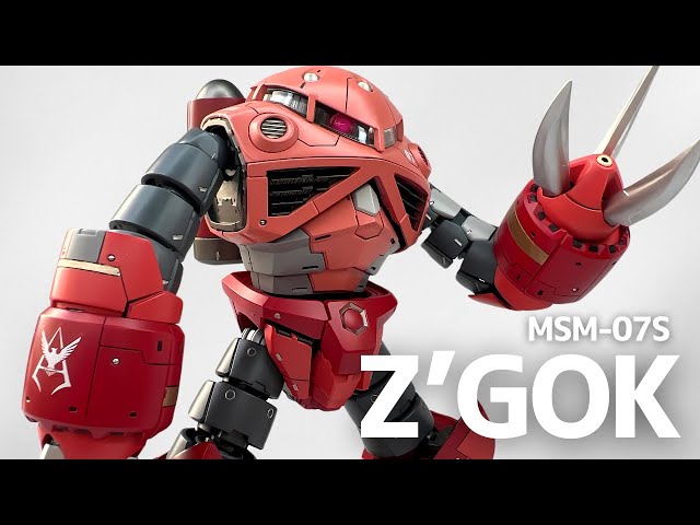 RG Char's Z'GOK | Custom Build Gunpla | Cool and cute coloring